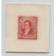 ARGENTINA 1889 GJ 109 CUÑO ENSAYO EN CARTON DE DISEÑO Y COLOR ADOPTADO